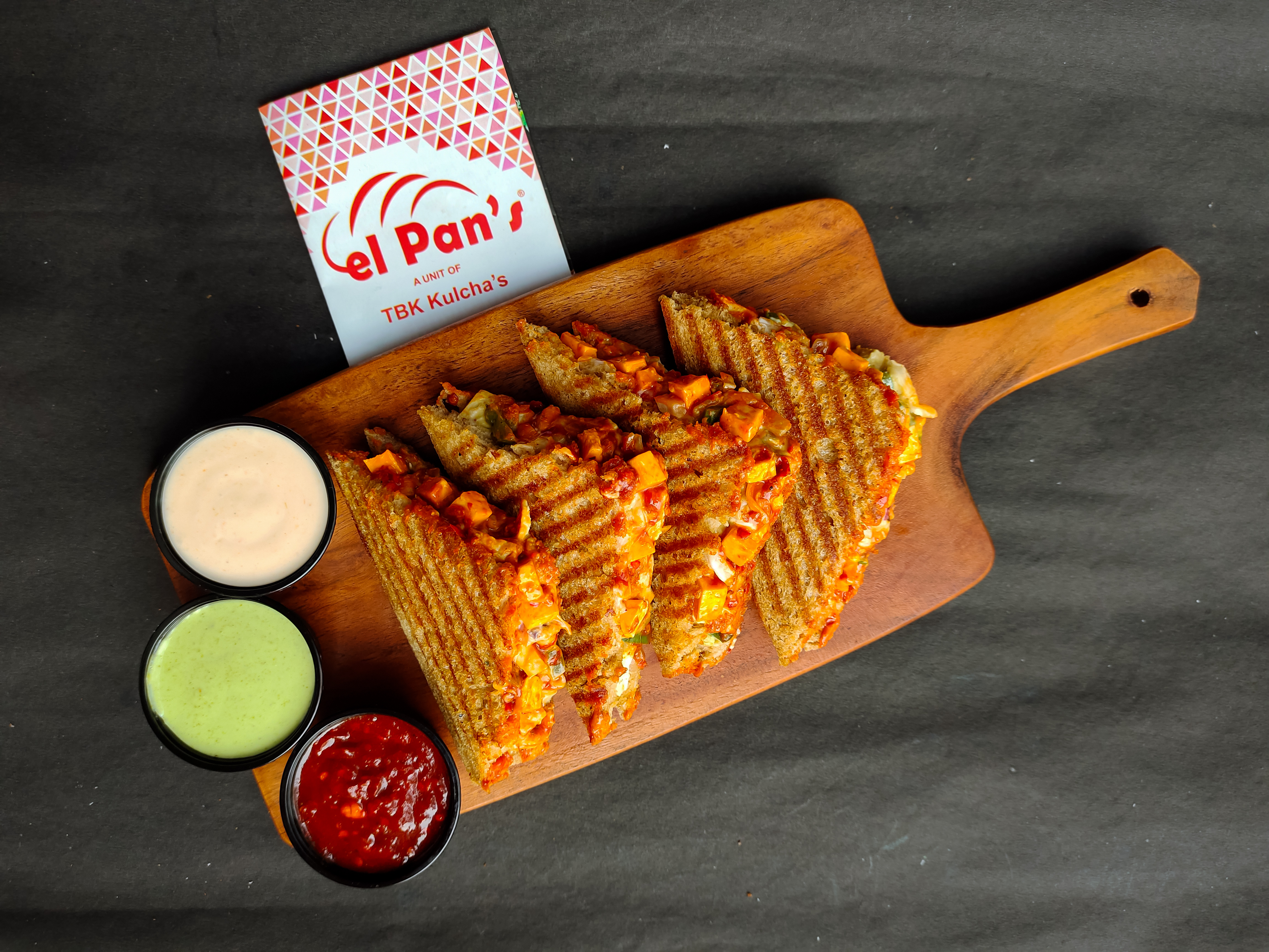 Spicy Paneer Sandwich